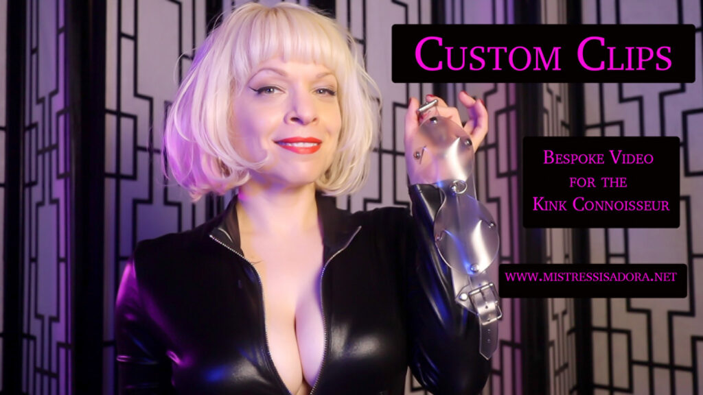 Mistress Isadora custom femdom content creator